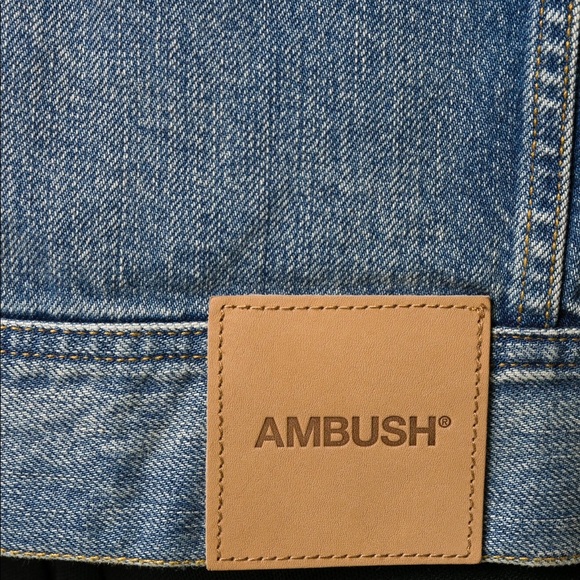 AMBUSH® UNTITLED LOGO DENIM JACKET SIZE 1 - Picture 8 of 16